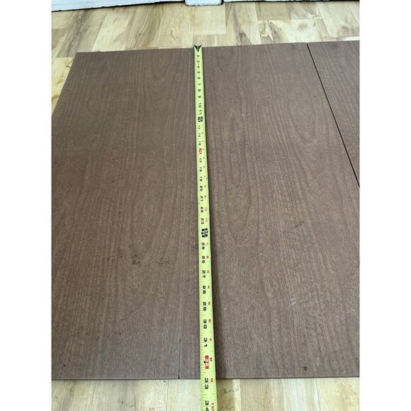 large Table Brown faux Wood Table Mat - Picture 7 of 12